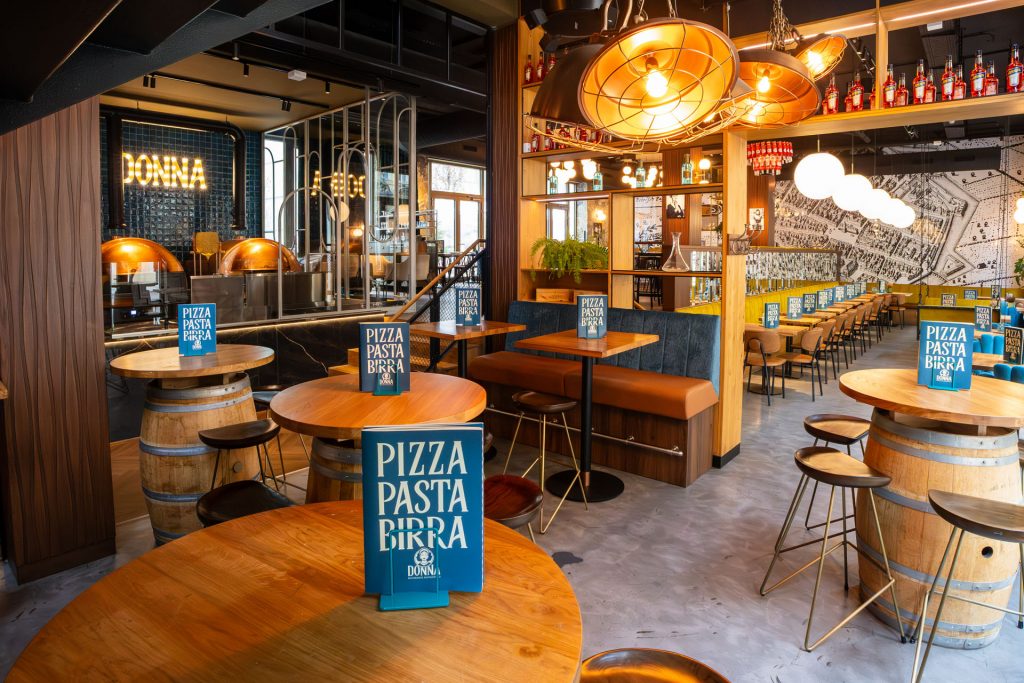 Location Bild: Impressionen vom Untergeschoss Rechts im DONNA - Ristorante Napoletano