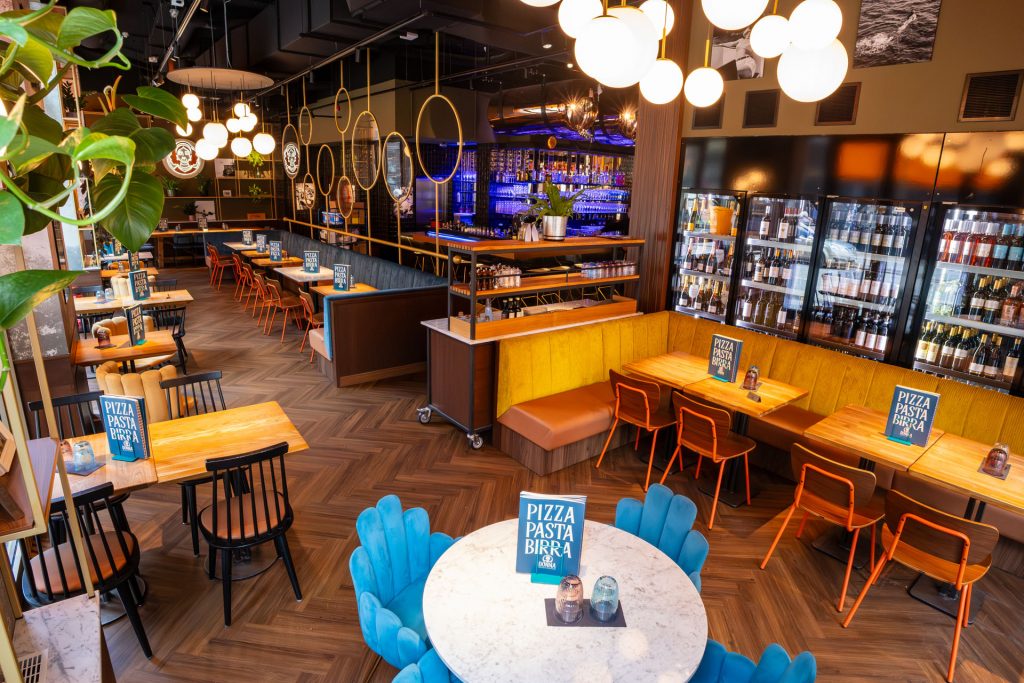 Location Bild: Impressionen vom Untergeschoss Links im DONNA - Ristorante Napoletano