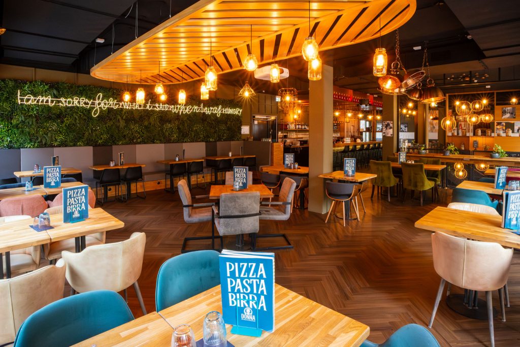 Location Bild: Impressionen vom Obergeschoss Links im DONNA - Ristorante Napoletano