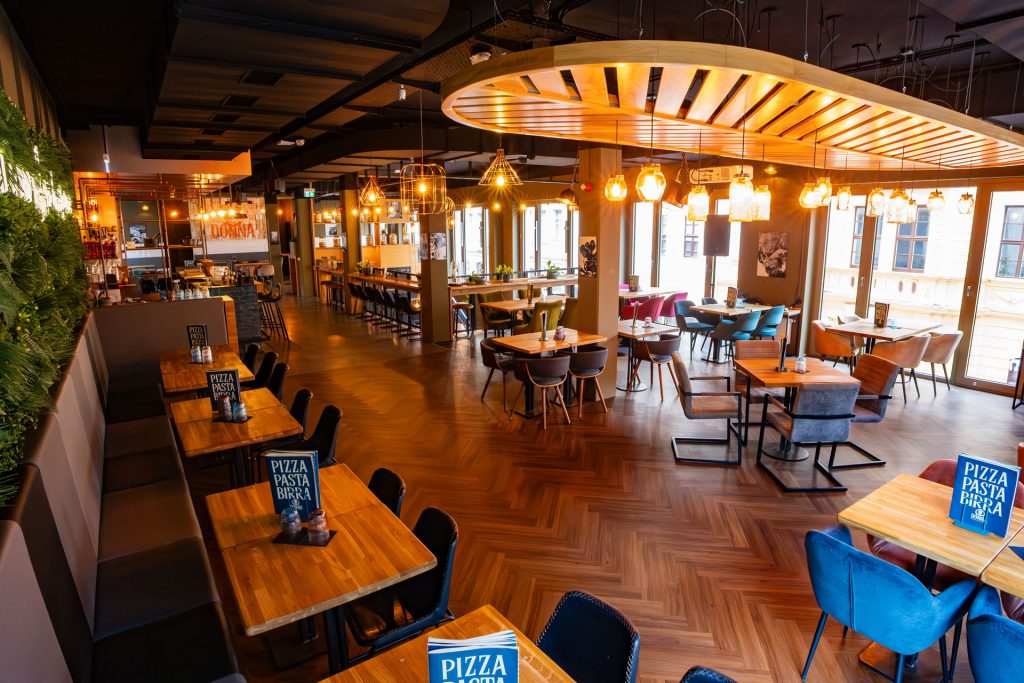 Location Bild: Impressionen vom Obergeschoss Links im DONNA - Ristorante Napoletano