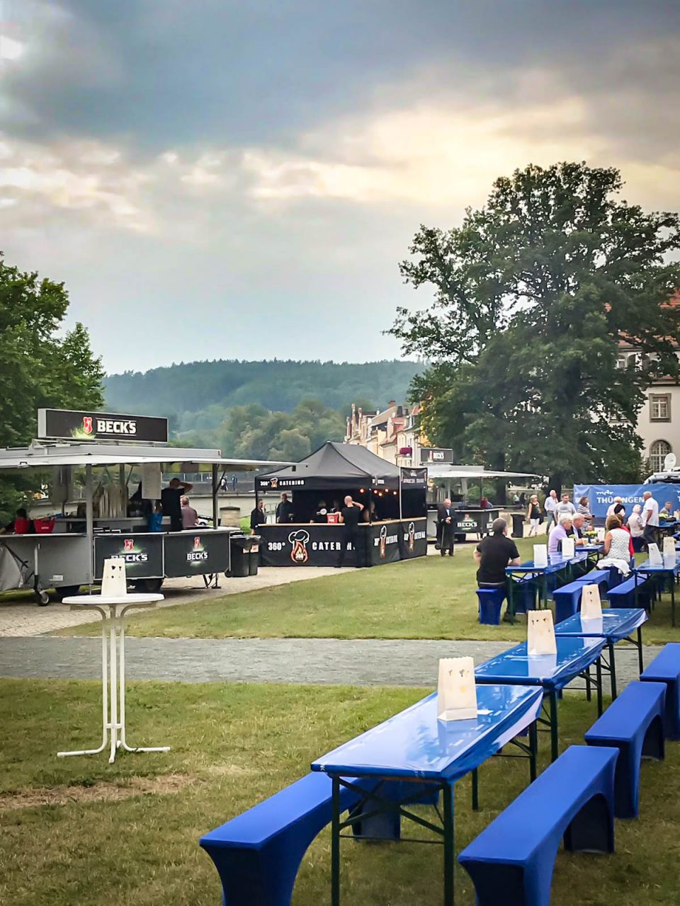 MDR Sommernachtsbälle // Catering in 5 Städten